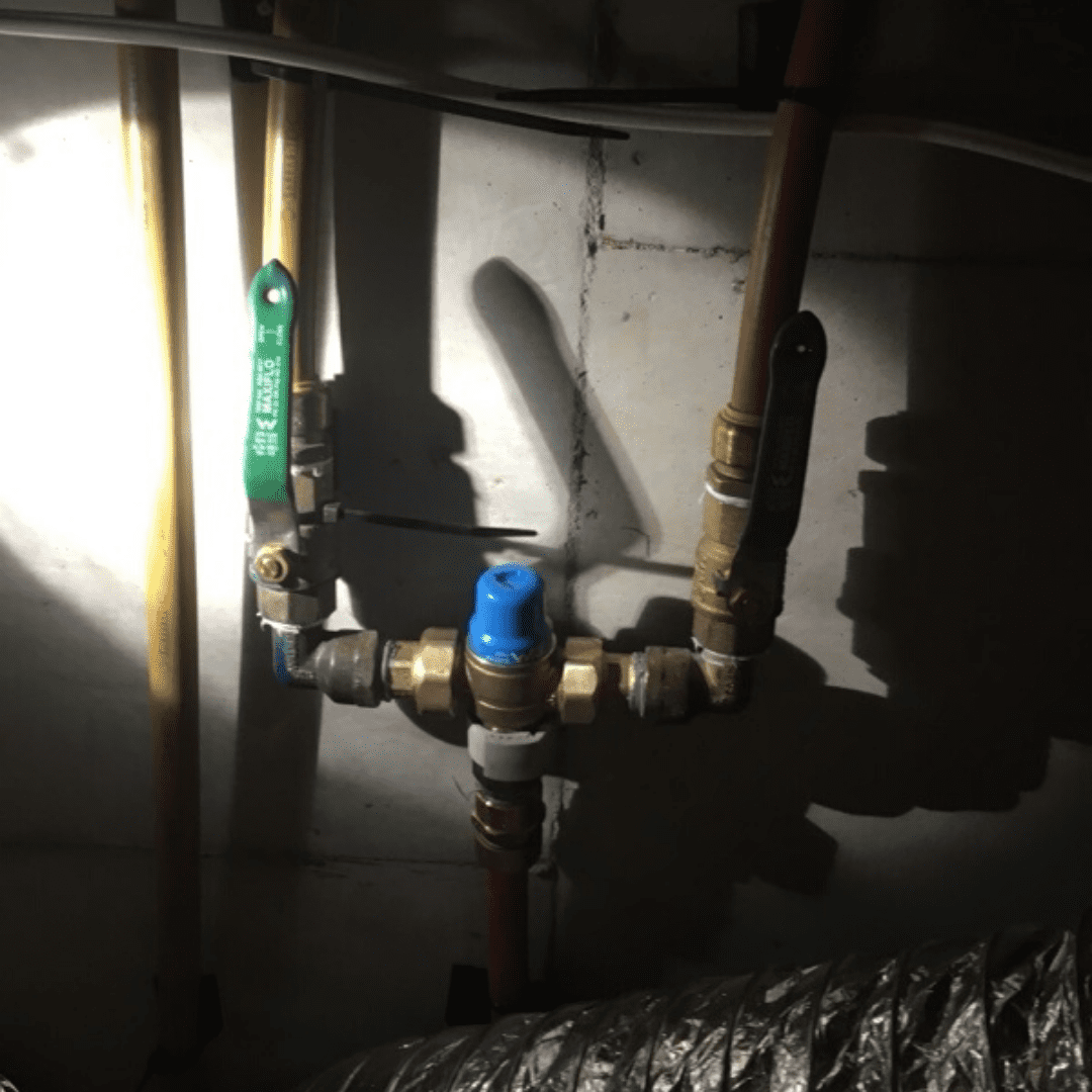 Residential plumbing, Hawthorn, New tempering valve