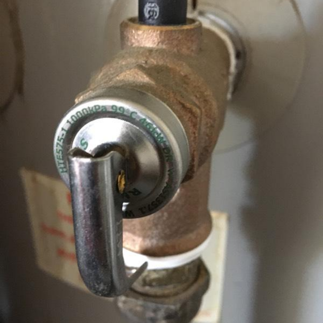 Residential Plumbing, Richmond, Leaking PTR valve