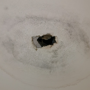 Plumber Melbourne, Carnegie, Hole in Ceiling